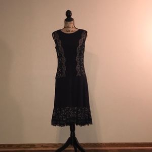 Evening Knee-Length Sleeveless Dress